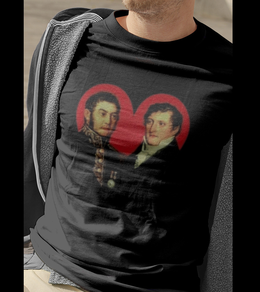 Indastudio Store Belgrano San Martin Heart T-Shirt