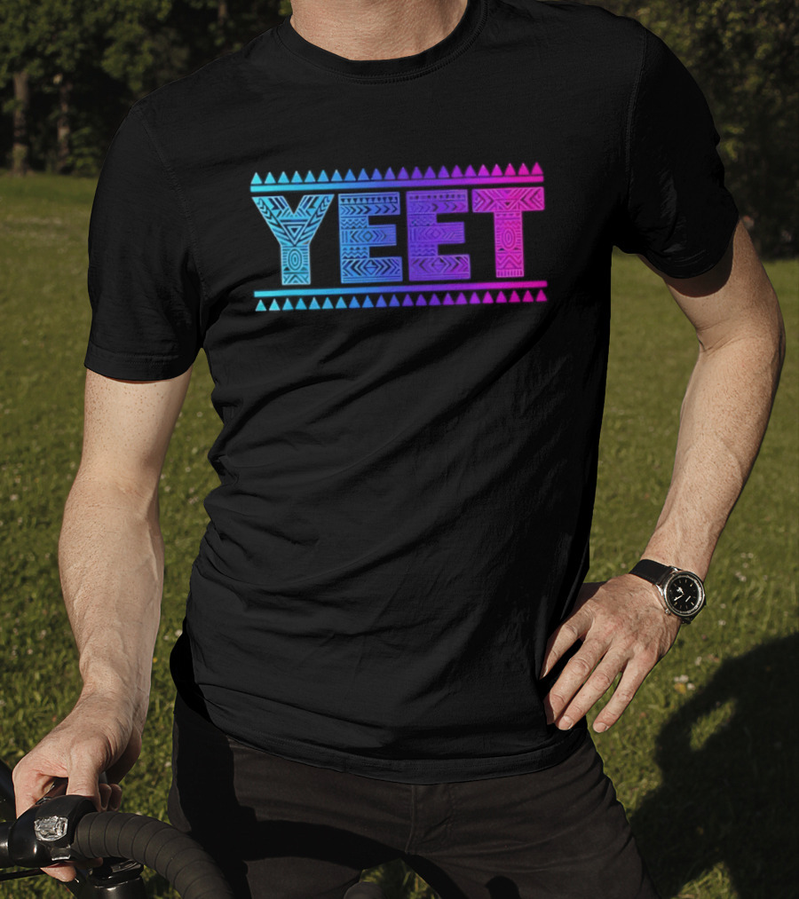 YEET Tribal Slang Gradient T-Shirt