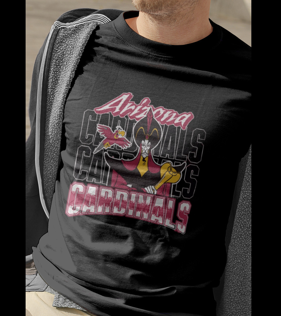 Arizona Cardinals Jafar Iago Disney T-Shirt