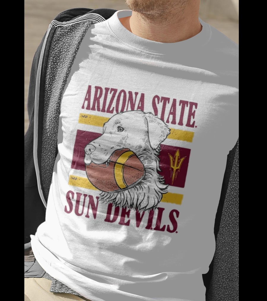 Arizona State Sun Devils Dog Football Team Spirit T-Shirt