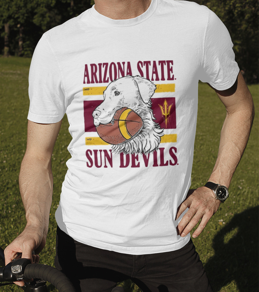 Arizona State Sun Devils Dog Football Team Spirit T-Shirt