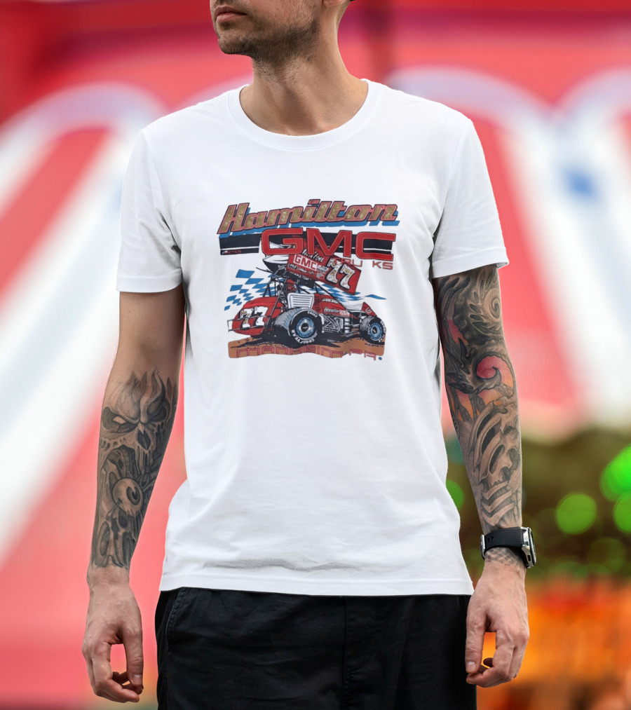 Hamilton GMC Trucks 77 Sprint Car Racing Manheim PA T-Shirt