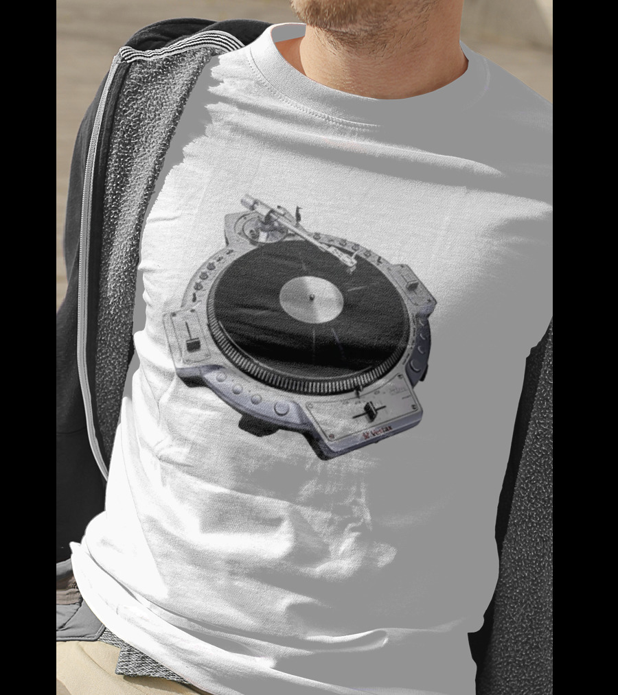 Vestax QFO Turntable Professional DJ Equipment Scratch Mixing T-Shirt