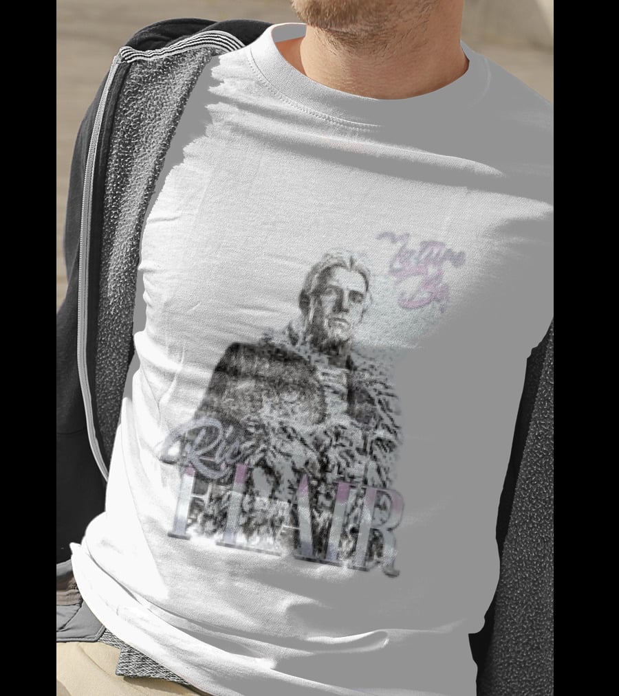Ric Flair Nature Boy Classic Wrestling Style Black And White T-Shirt