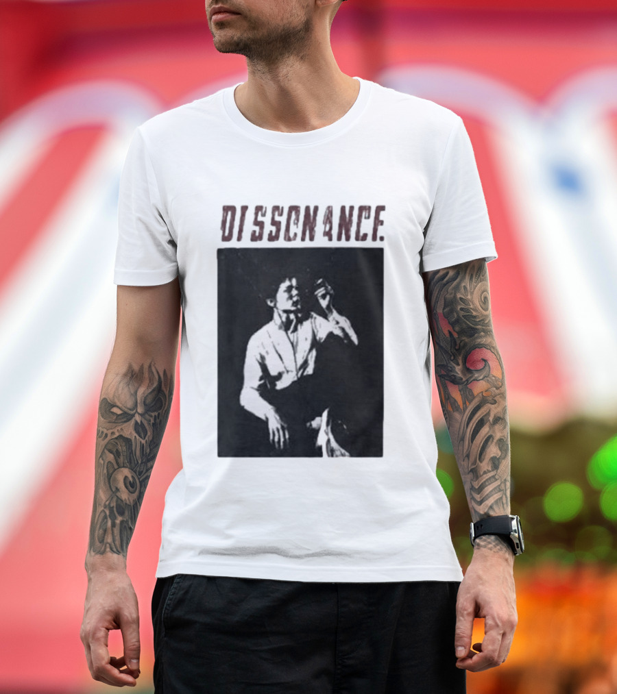 BTS V Taehyung Dissonance Black And White T-Shirt