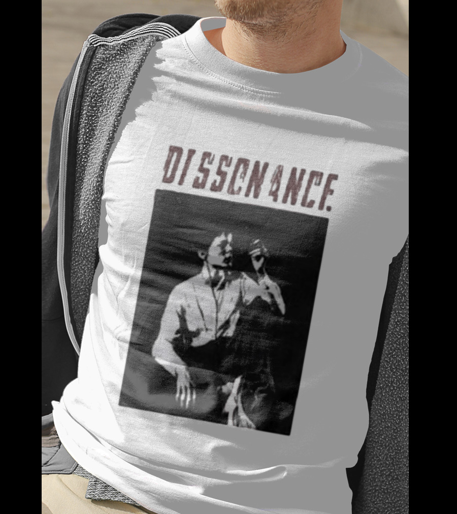 BTS V Taehyung Dissonance Black And White T-Shirt
