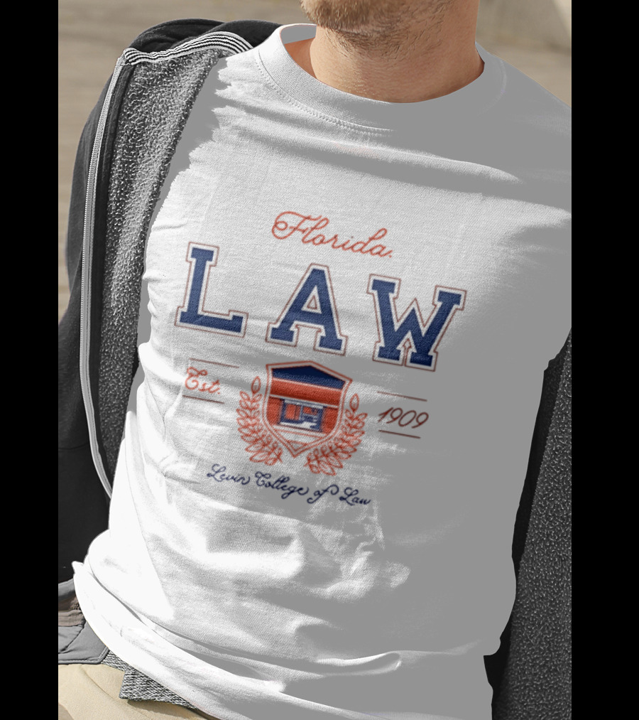 Florida Levin College Of Law Est 1909 Gators T-Shirt