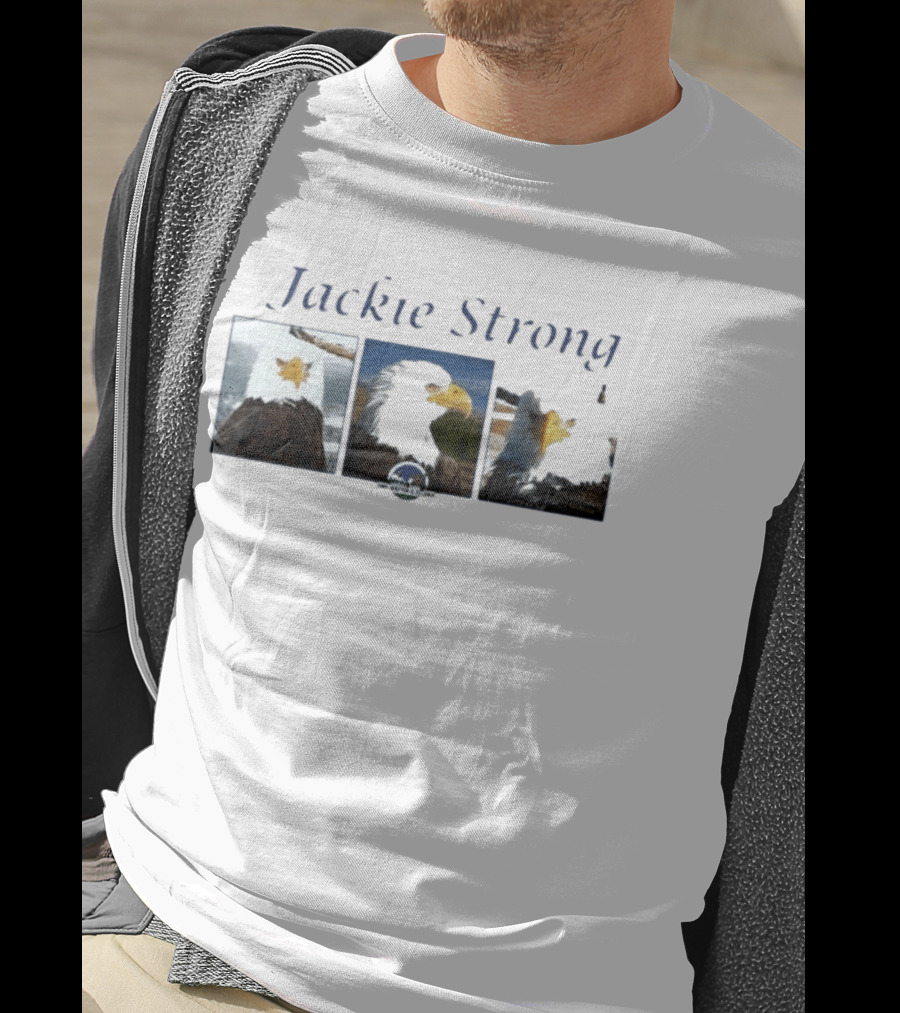 Jackie Strong 2026 Eagle Rescue And Care Organizations Wildlife Protection T-Shirt