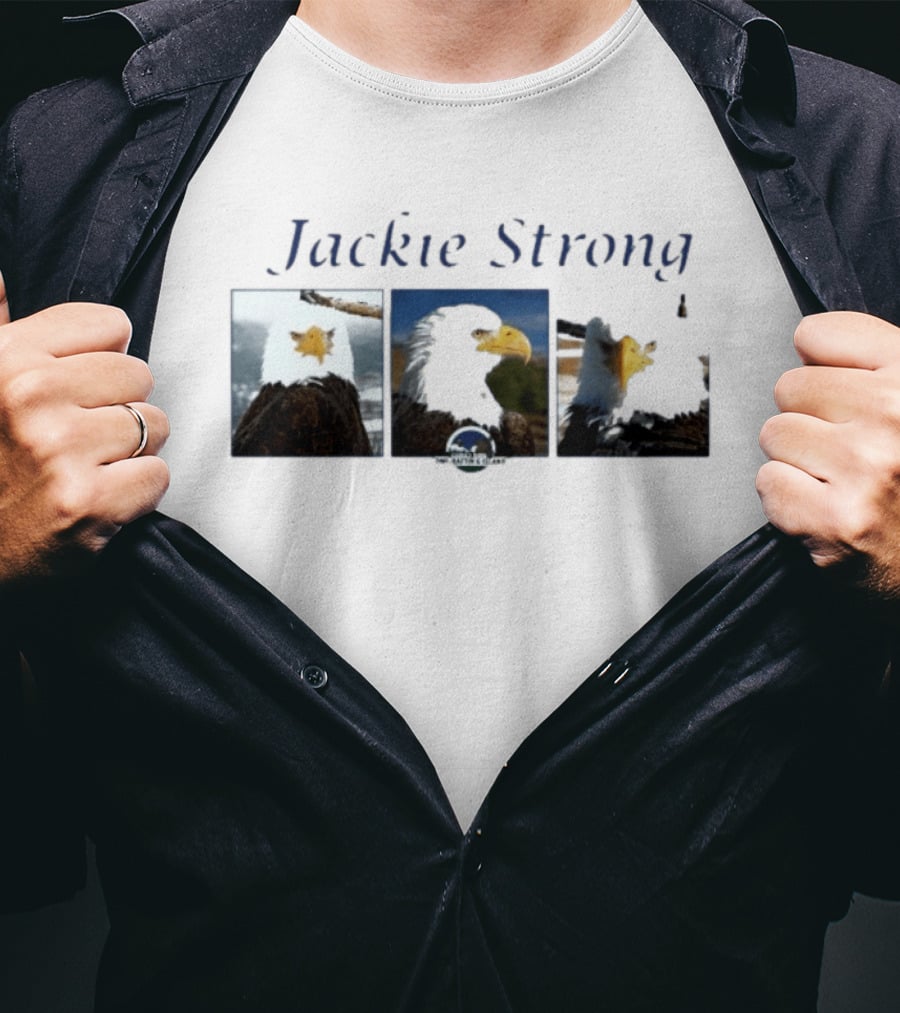 Jackie Strong 2026 Eagle Rescue And Care Organizations Wildlife Protection T-Shirt