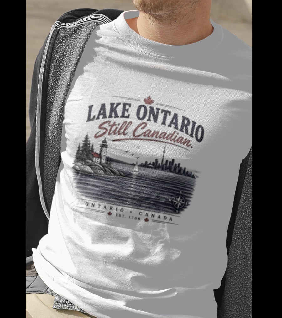 Lake Ontario Still Canadian Classic Canada Since 1812 T-Shirt