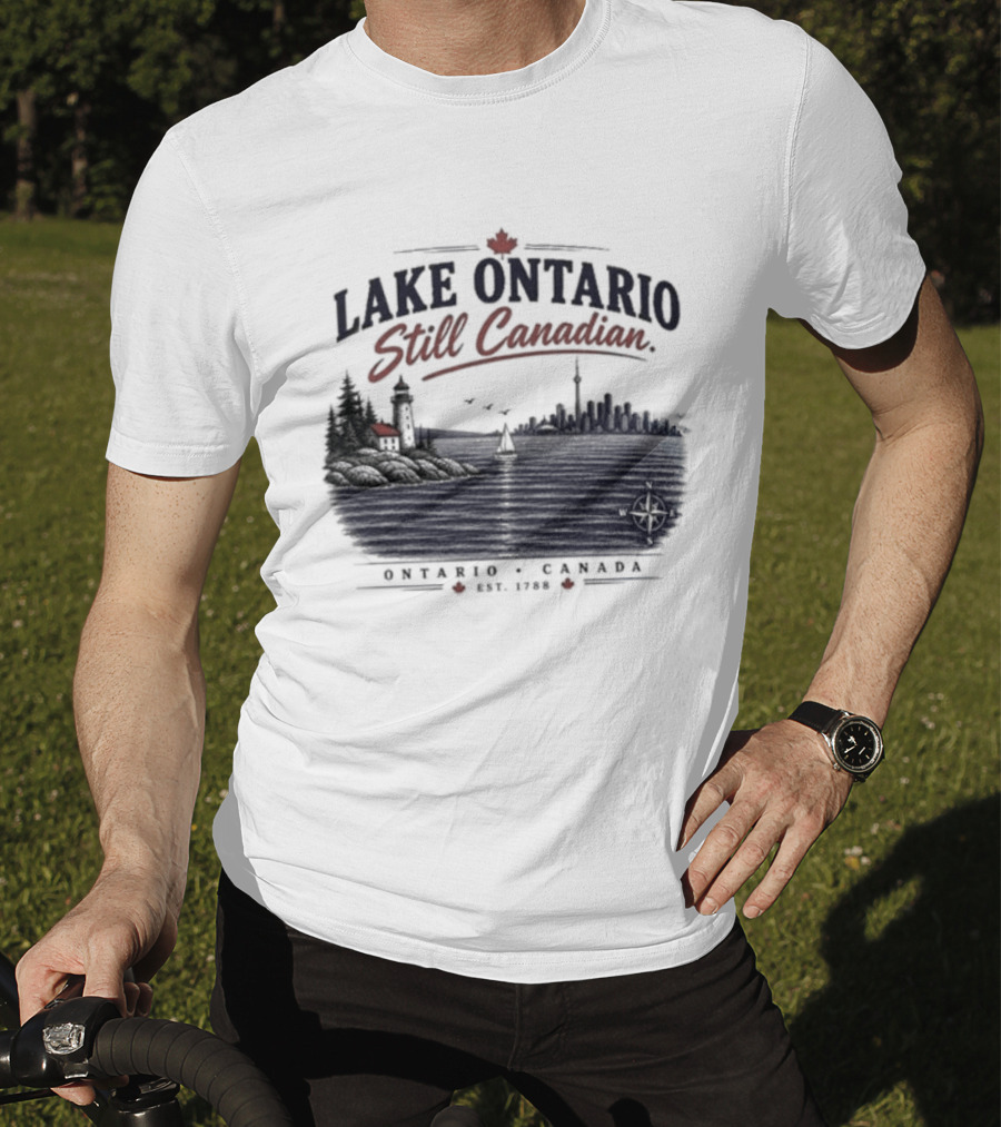 Lake Ontario Still Canadian Classic Canada Since 1812 T-Shirt