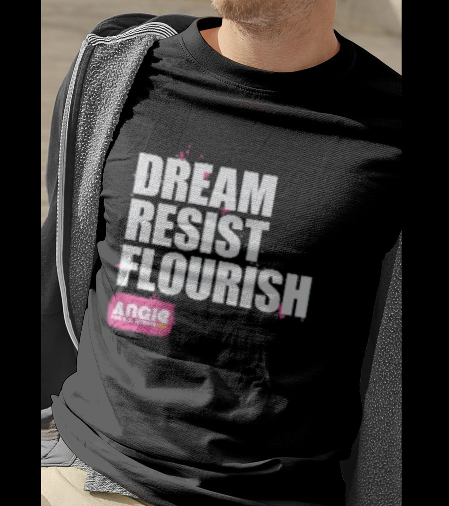 Dream Resist Flourish Angie Nixon For U.S. Senate T-Shirt