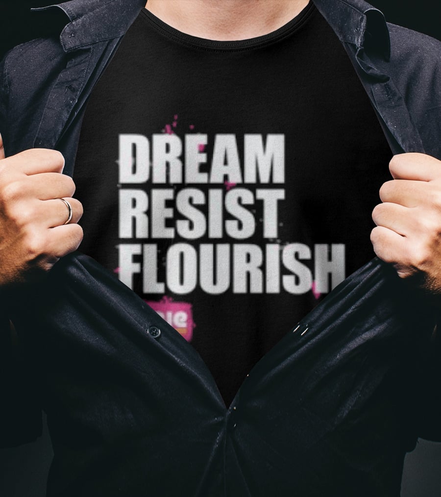 Dream Resist Flourish Angie Nixon For U.S. Senate T-Shirt