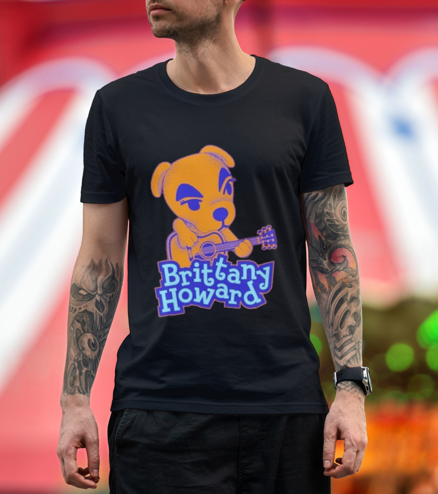 Brittany Howard Bless My Heart Bless My Soul Guitar Playing Dog T-Shirt