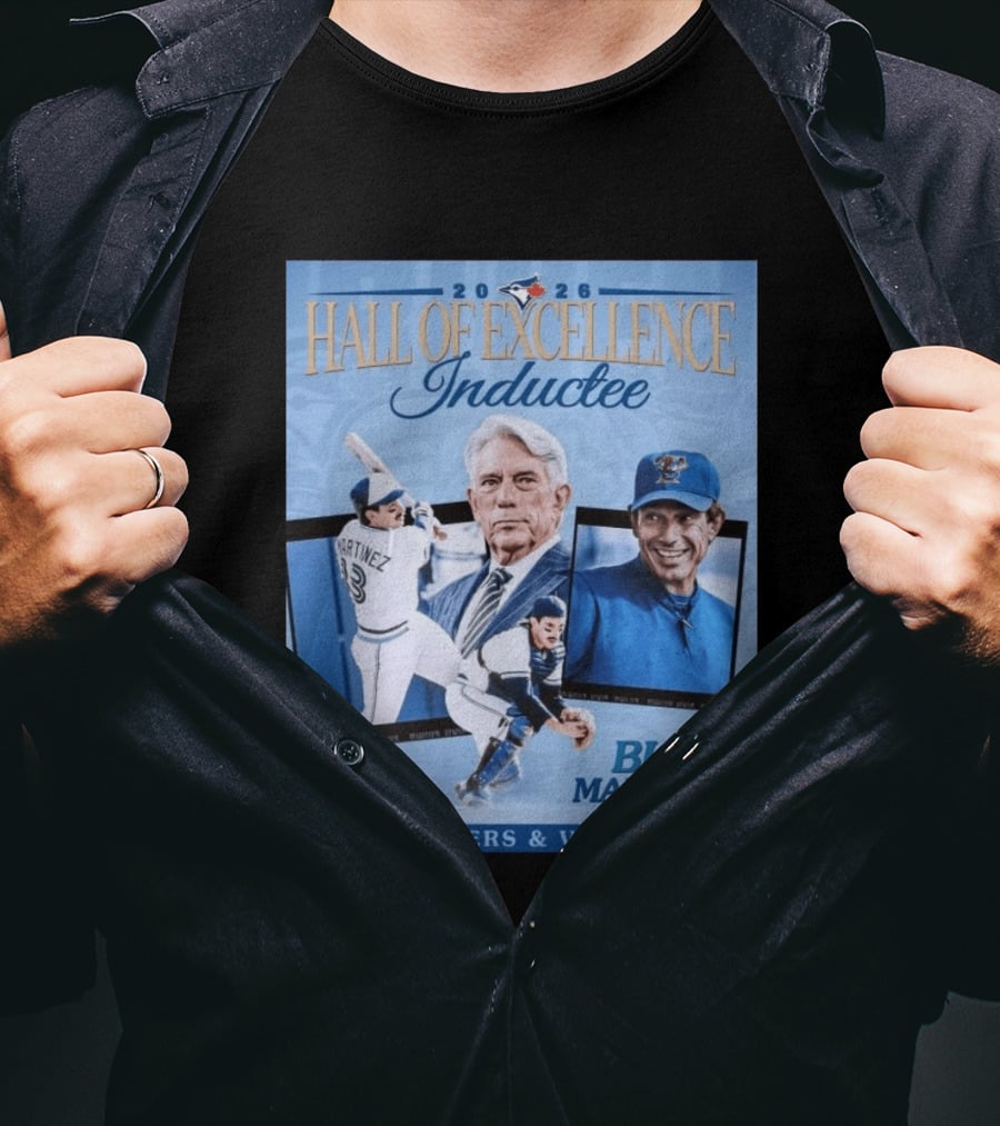 2026 Hall Of Excellence Inductee Buck Martinez Builders & Voices T-Shirt