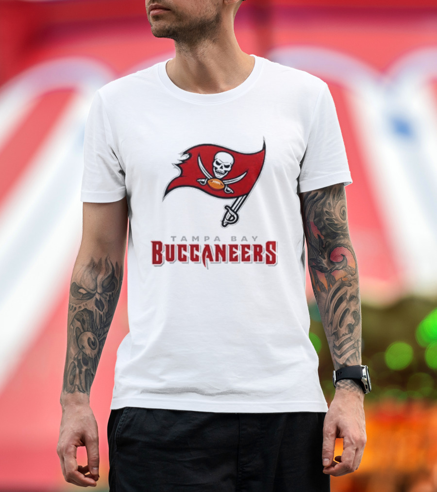 Tampa Bay Buccaneers Season Opener Skull Flag T-Shirt