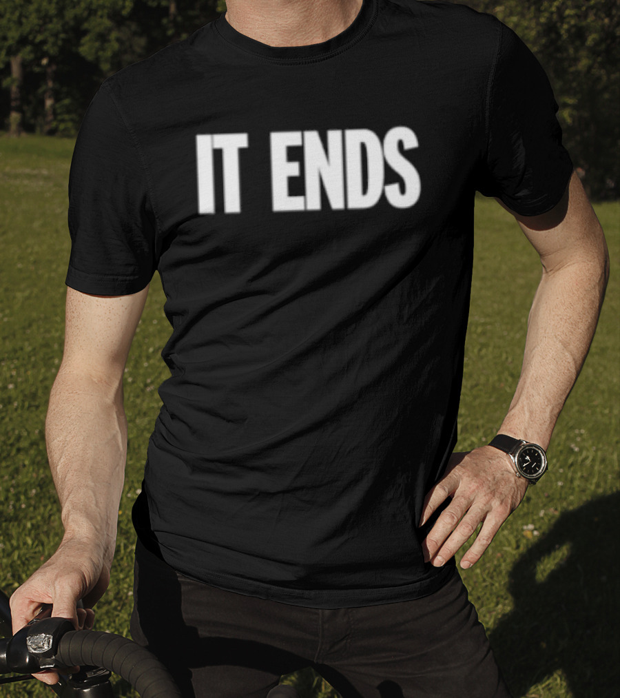 Neon Store It Ends Reflective Ink T-Shirt