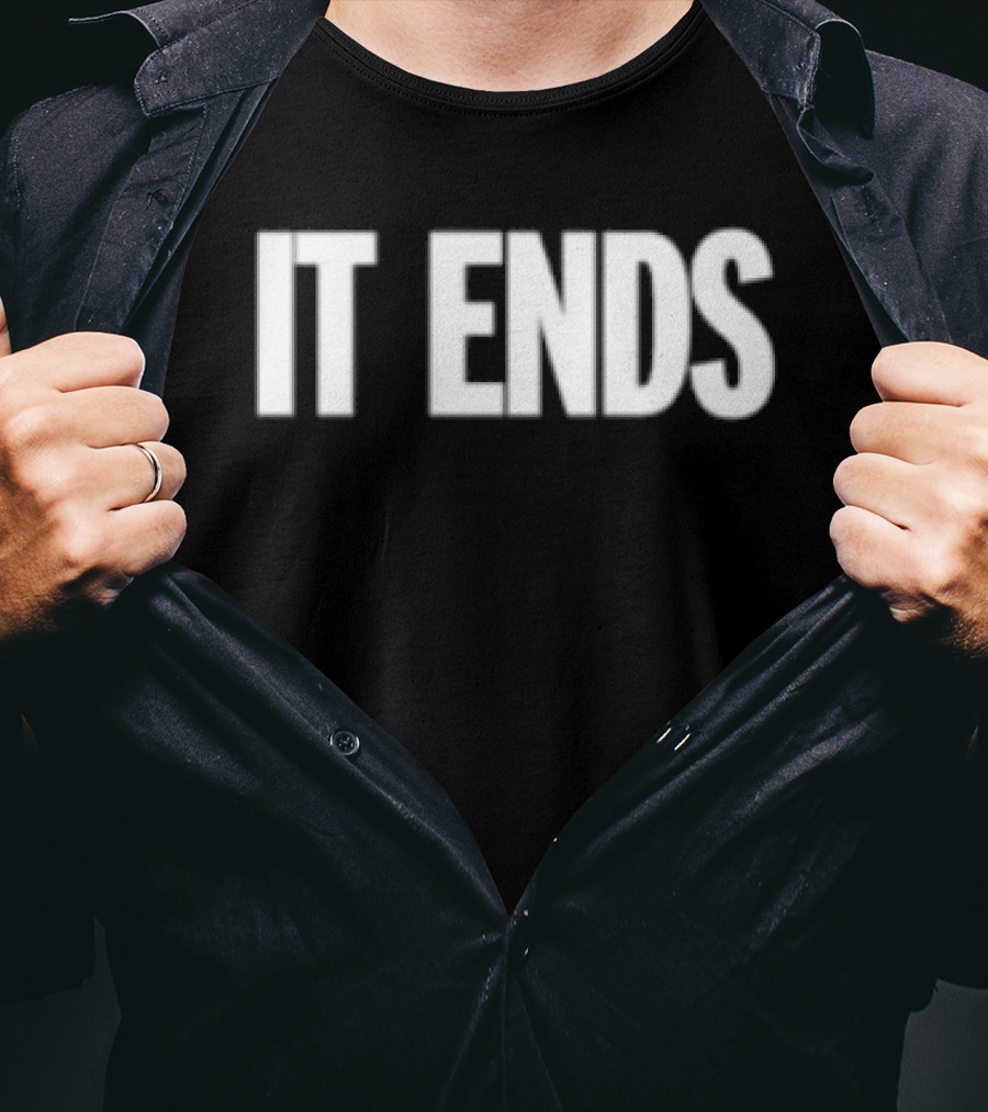 Neon Store It Ends Reflective Ink T-Shirt