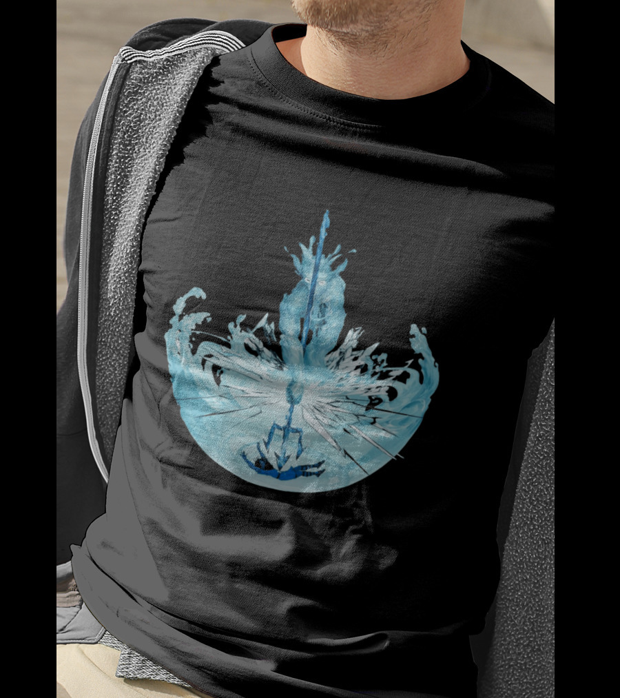 Epic The Musical Shatter The Ocean Water Creature Scene T-Shirt