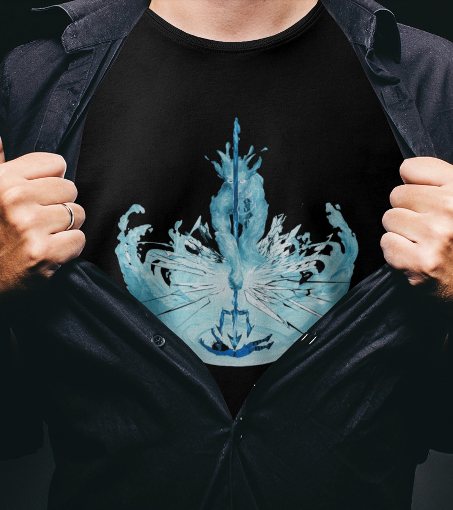 Epic The Musical Shatter The Ocean Water Creature Scene T-Shirt