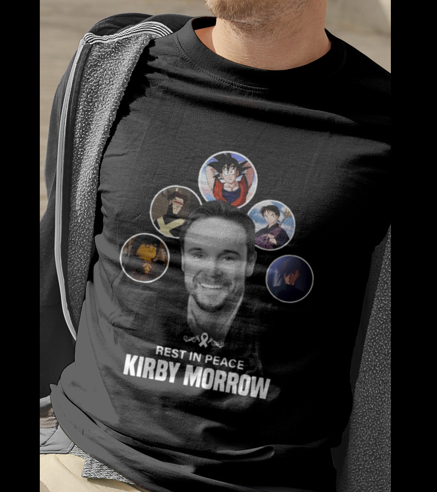 Kirby Morrow Rest In Peace Voice Behind Goku Cyclops Would Have Turned 53 Today T-Shirt