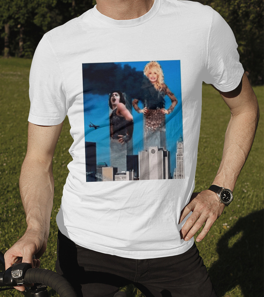 Tim Curry Dolly Parton Twin Towers 9 11 T-Shirt