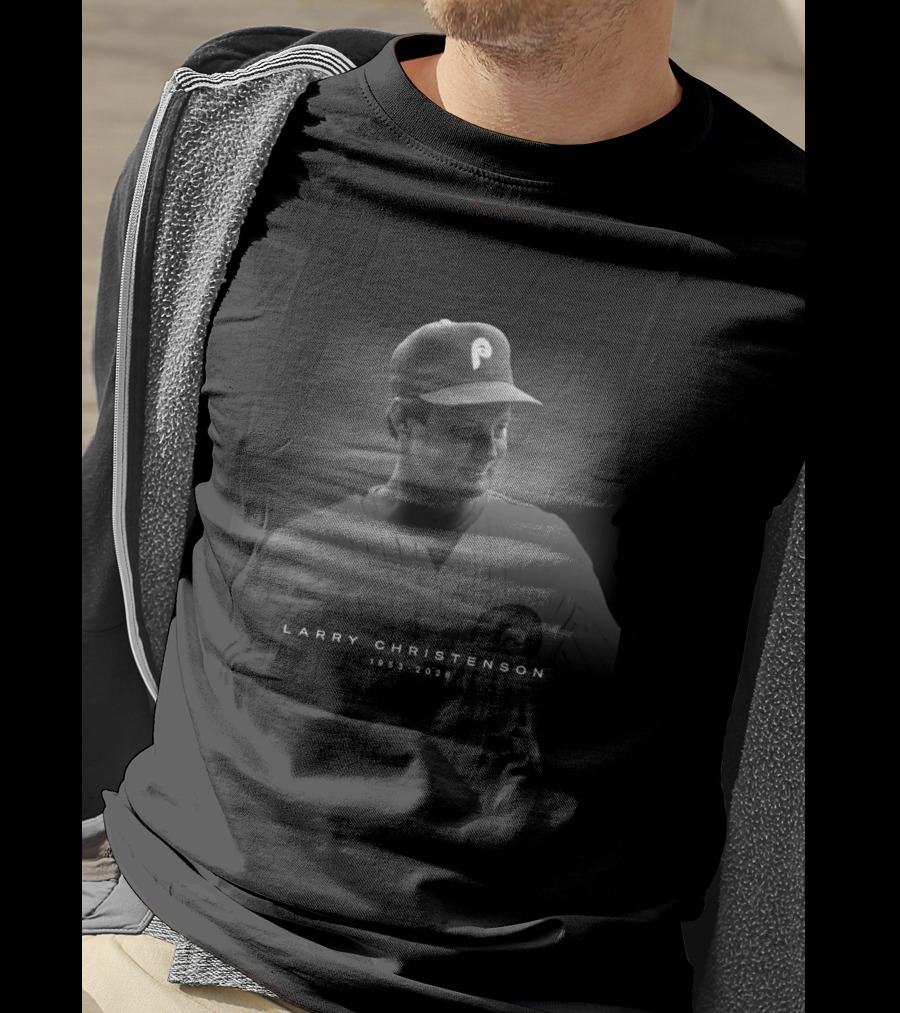 Larry Christenson 1953 2026 Phillies Baseball T-Shirt