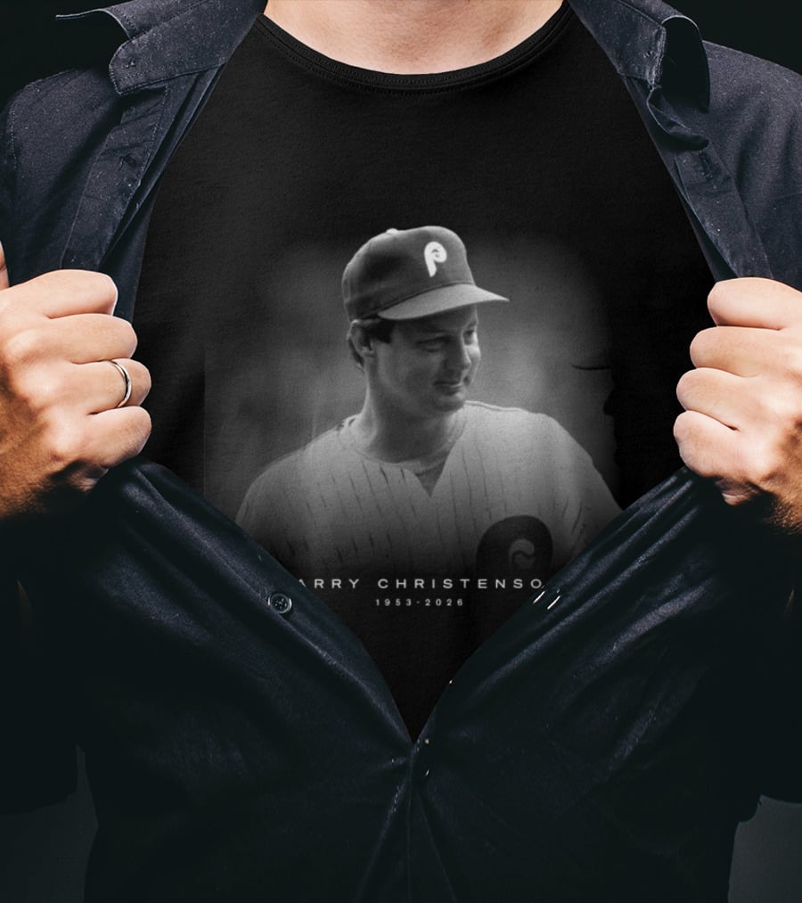 Larry Christenson 1953 2026 Phillies Baseball T-Shirt