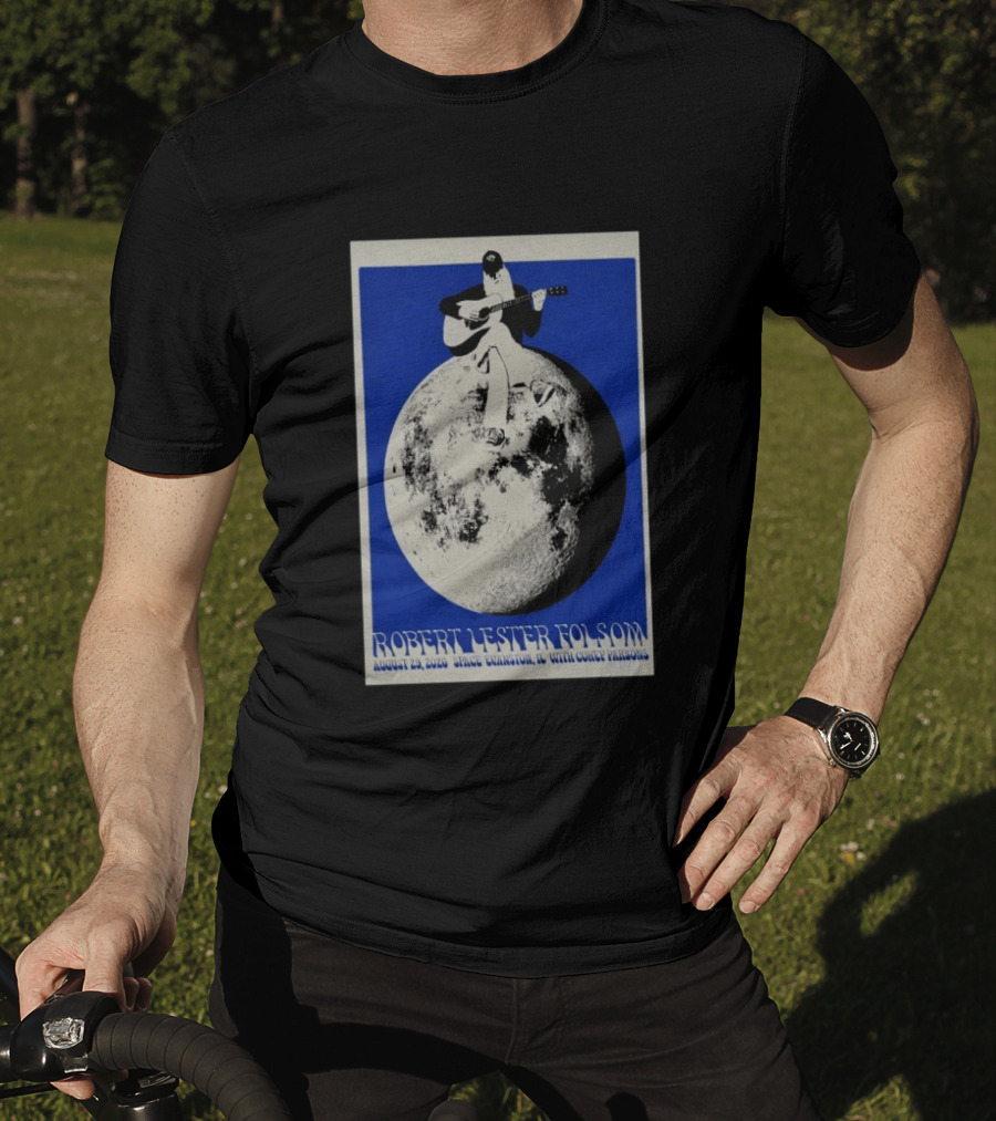 Robert Lester Folsom August 29 2026 Evanston IL Space Concert With Corey Parsons T-Shirt