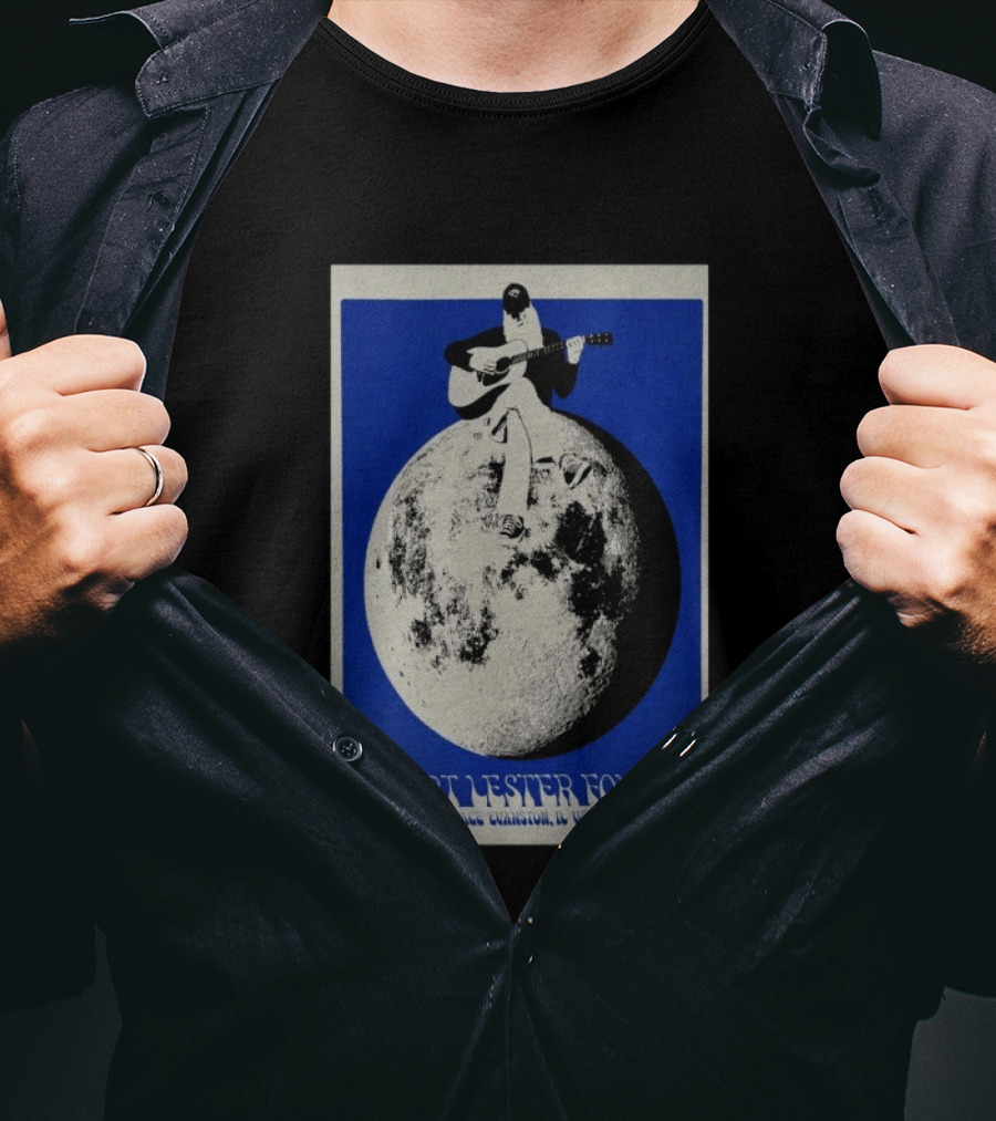 Robert Lester Folsom August 29 2026 Evanston IL Space Concert With Corey Parsons T-Shirt