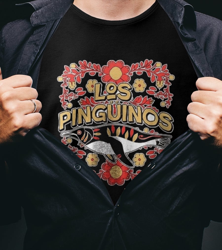 Los Pinguinos Floral Rome Emperors T-Shirt