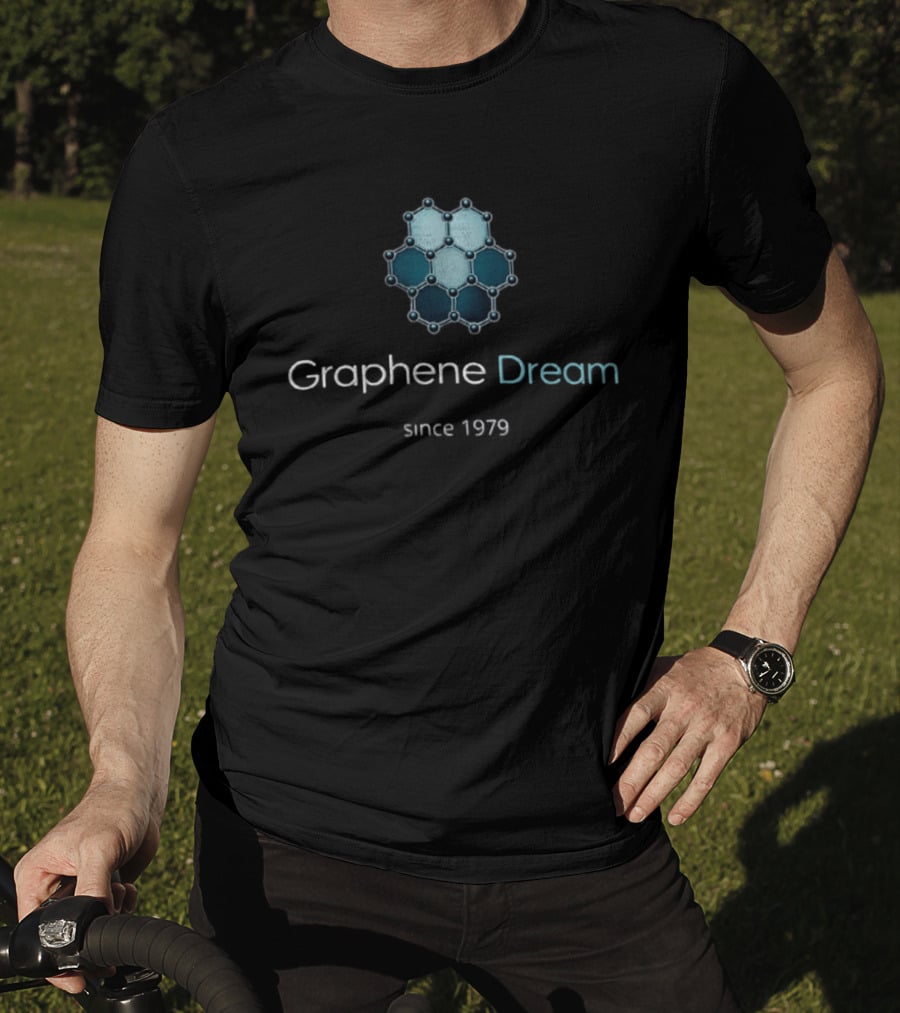 Graphene Dream Since 1979 Molecular Honeycomb Scientific Research Material T-Shirt