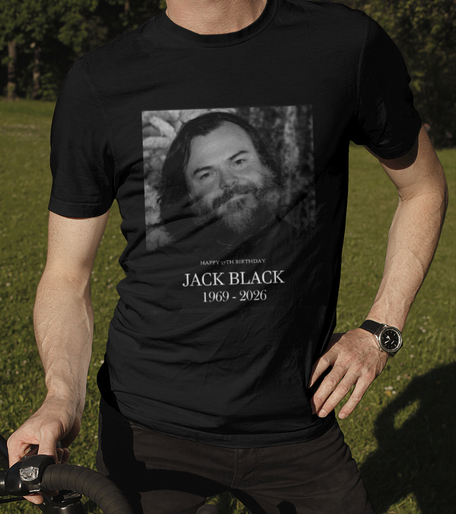 Happy 57th Birthday Jack Black 1969 2026 T-Shirt