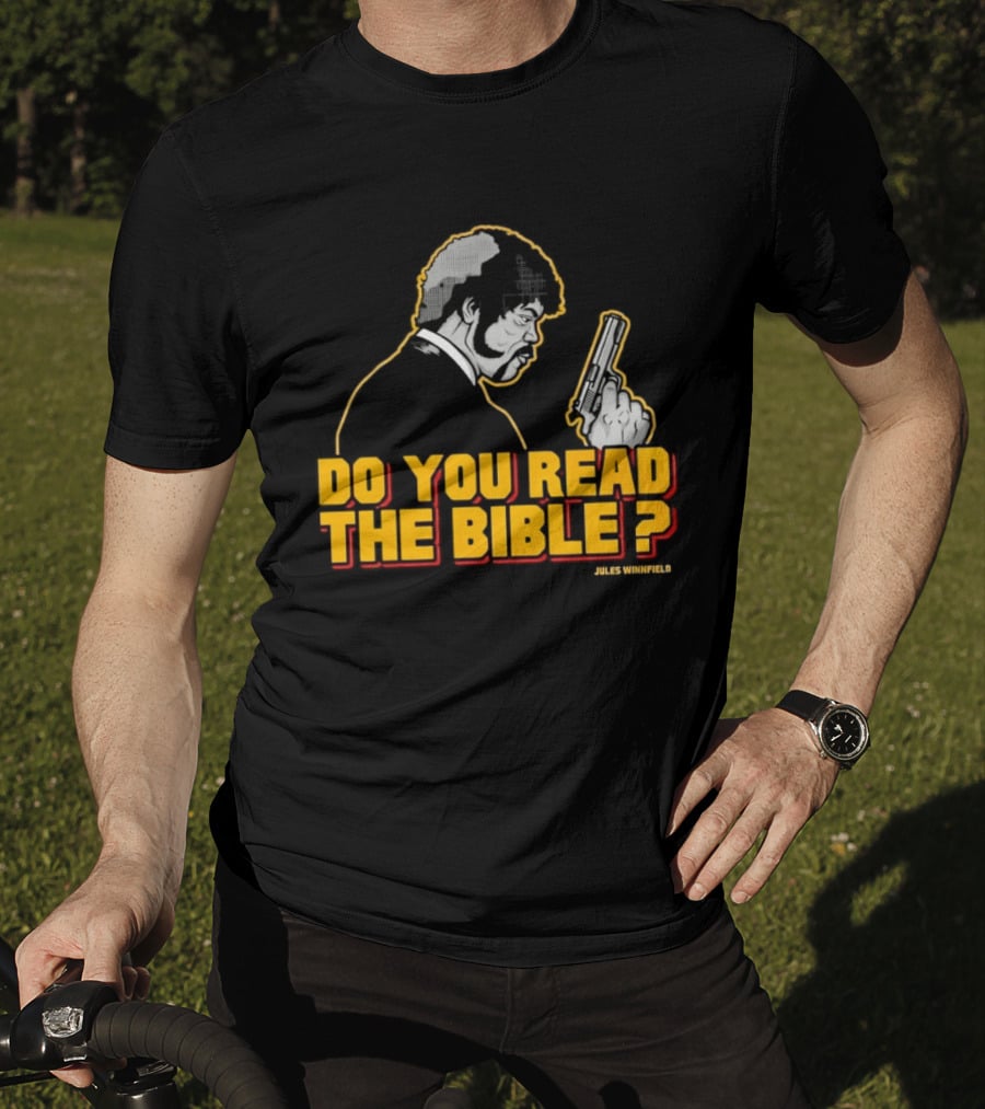 Jules Winnfield Do You Read The Bible Pulp Fiction T-Shirt