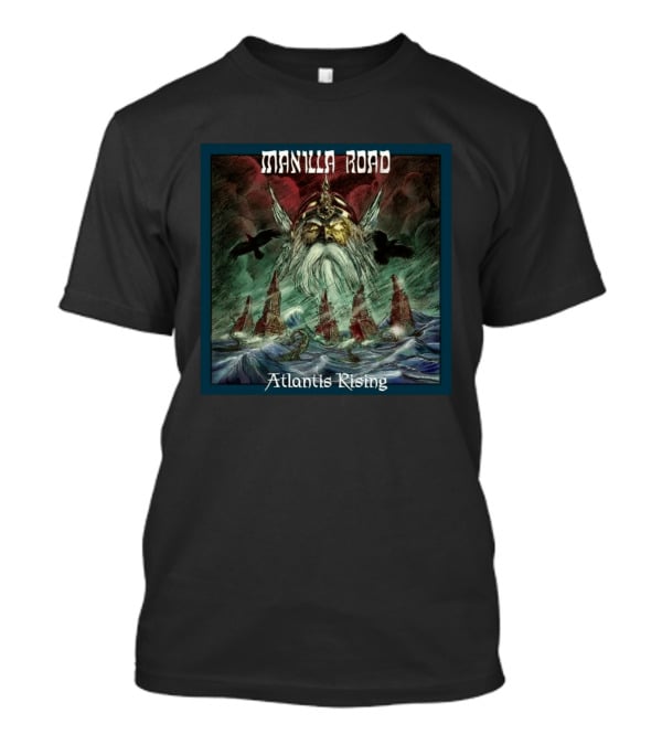 Manilla Road Atlantis Rising Norse Mythology T-Shirt