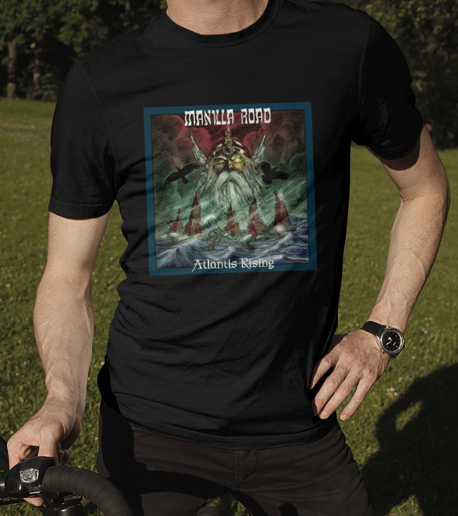 Manilla Road Atlantis Rising Norse Mythology T-Shirt