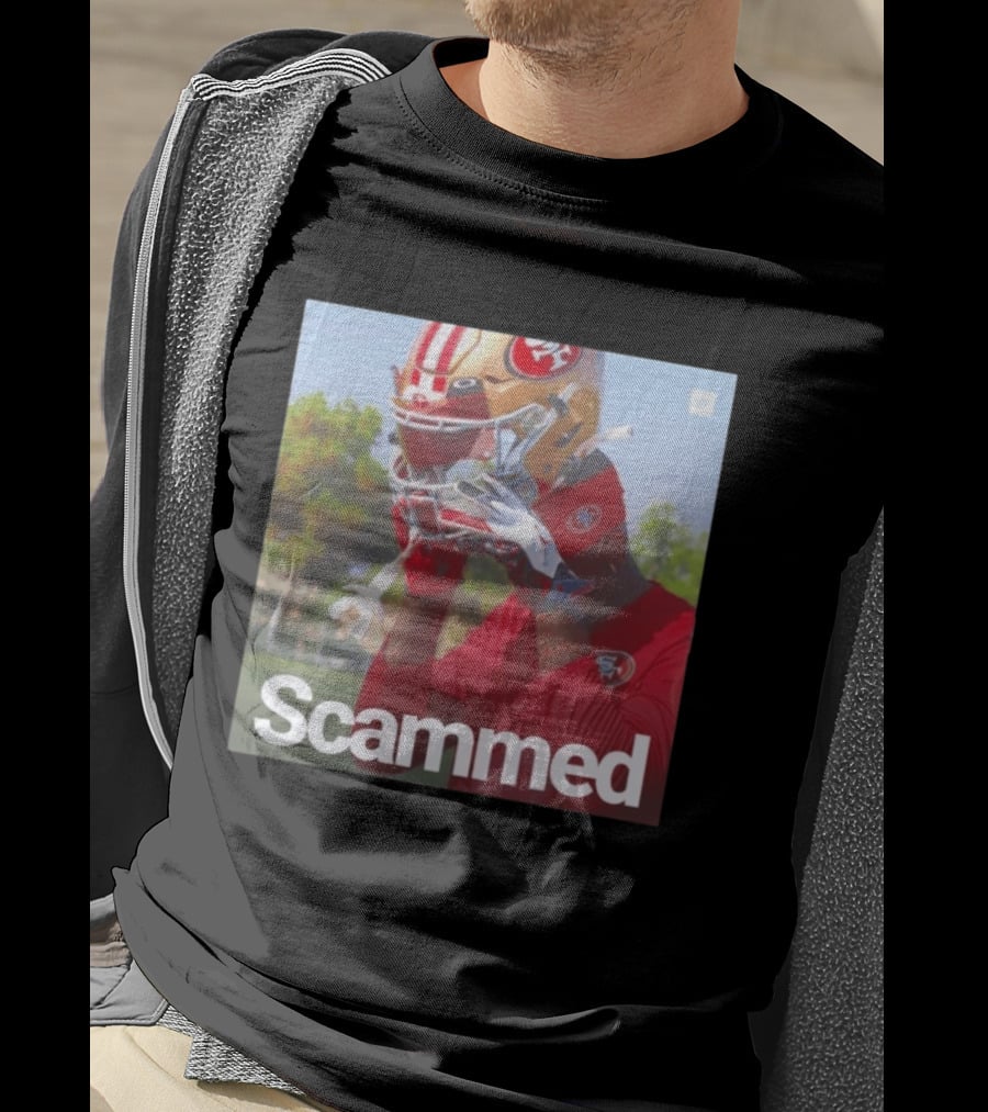 Scammed Daejon Love Fake 49ers Football T-Shirt