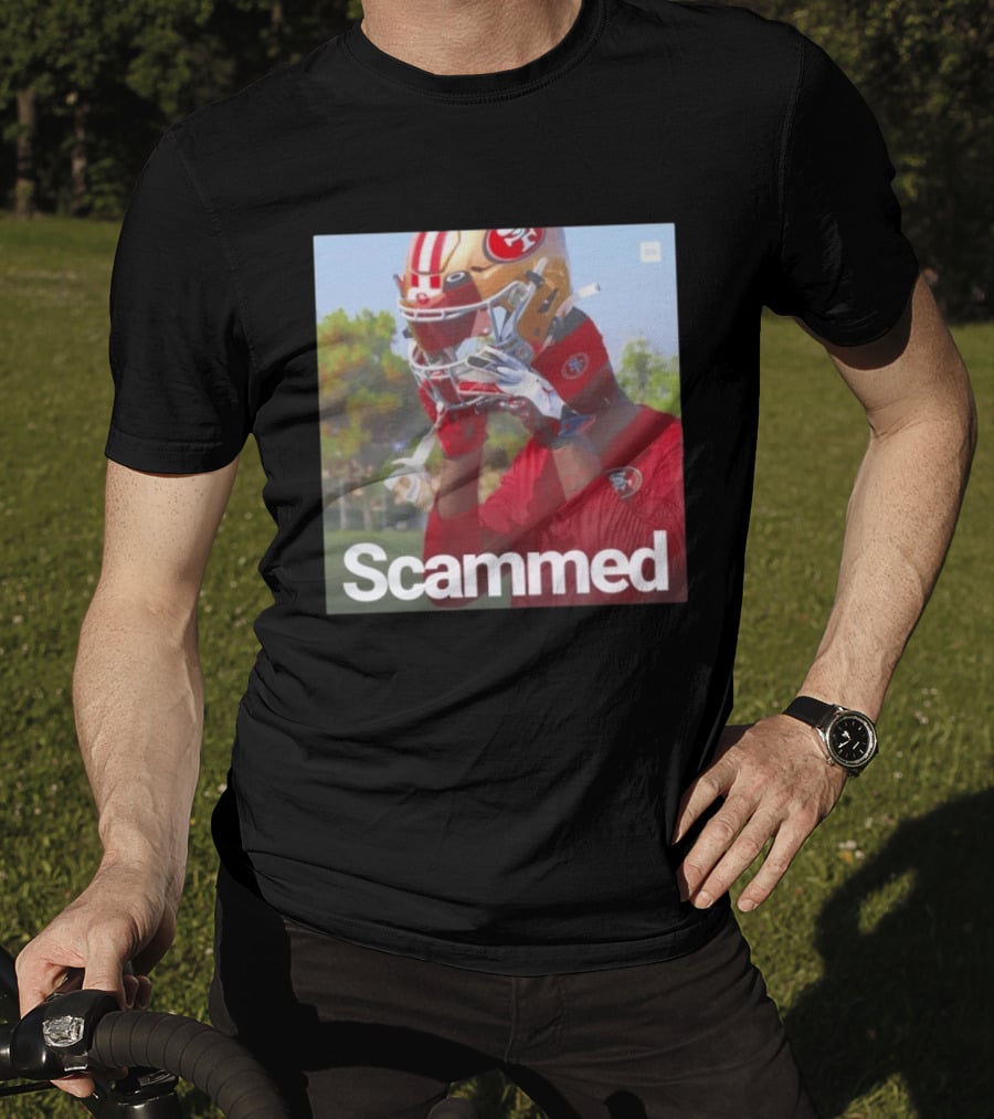 Scammed Daejon Love Fake 49ers Football T-Shirt