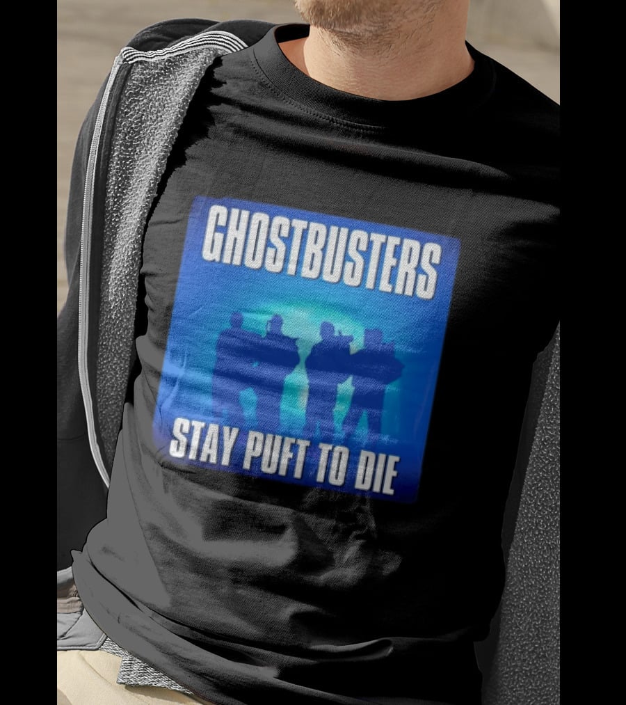 Ghostbusters Stay Puft To Die Marshmallow Man Classic Movie T-Shirt