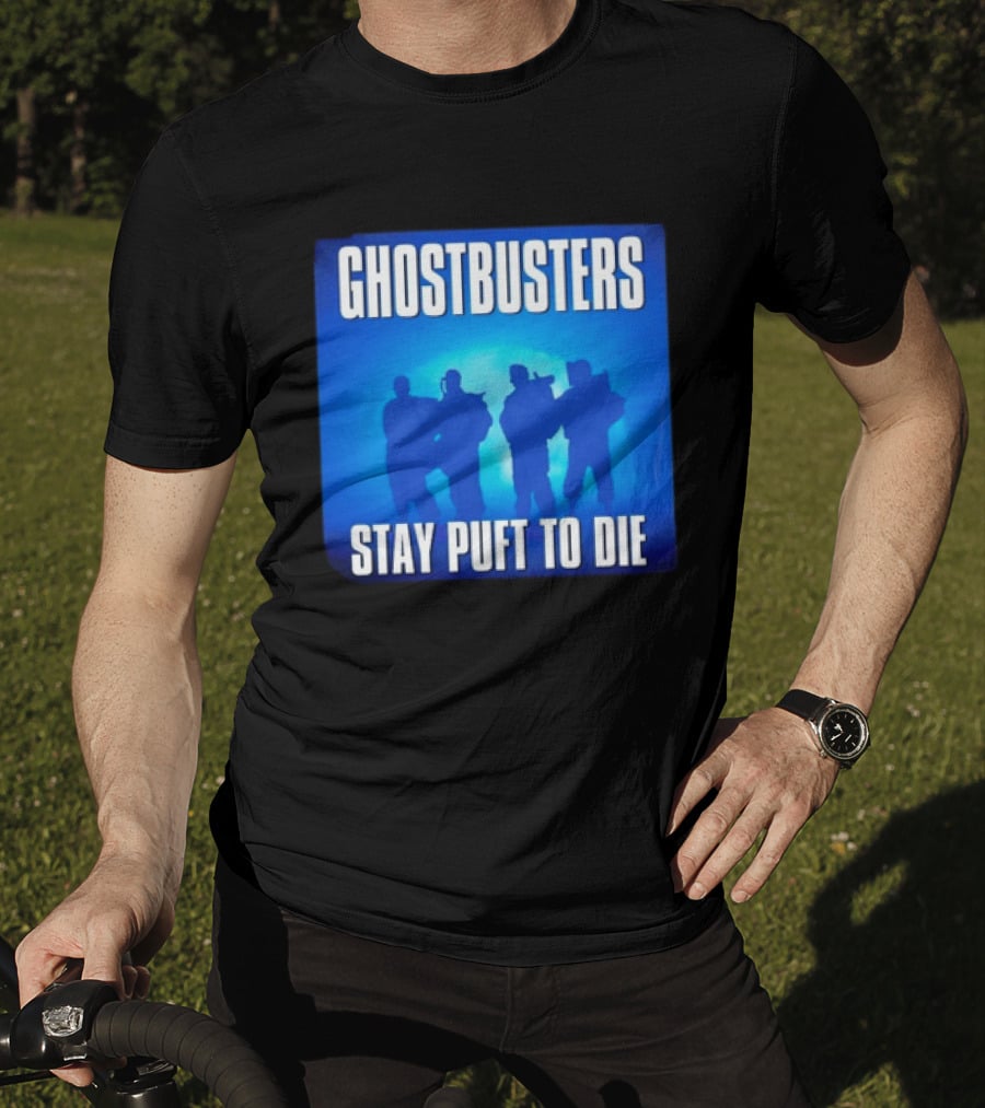 Ghostbusters Stay Puft To Die Marshmallow Man Classic Movie T-Shirt