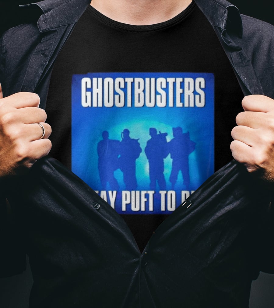 Ghostbusters Stay Puft To Die Marshmallow Man Classic Movie T-Shirt