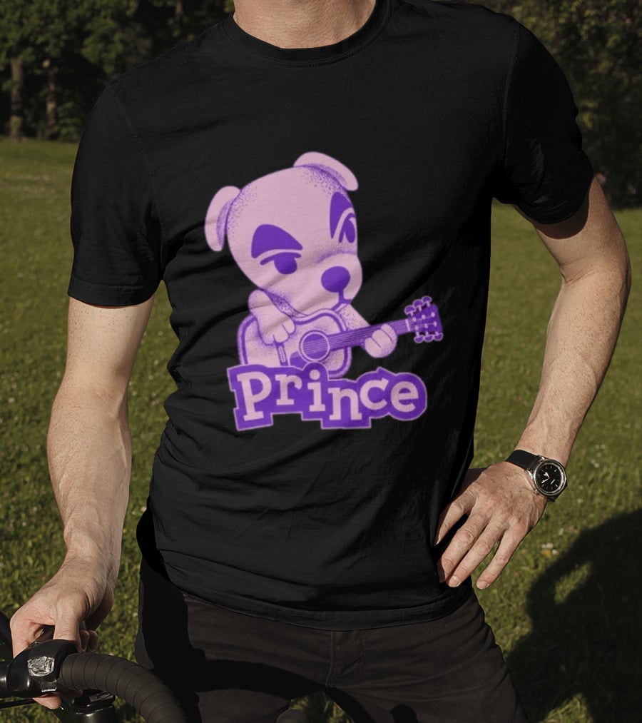 KK Slider Prince Life Is Just A Party And Parties Aren't Meant To Last Purple Guitar T-Shirt