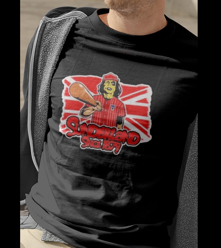 Sunderland Since 1879 Warrior Football Soccer Union Jack T-Shirt