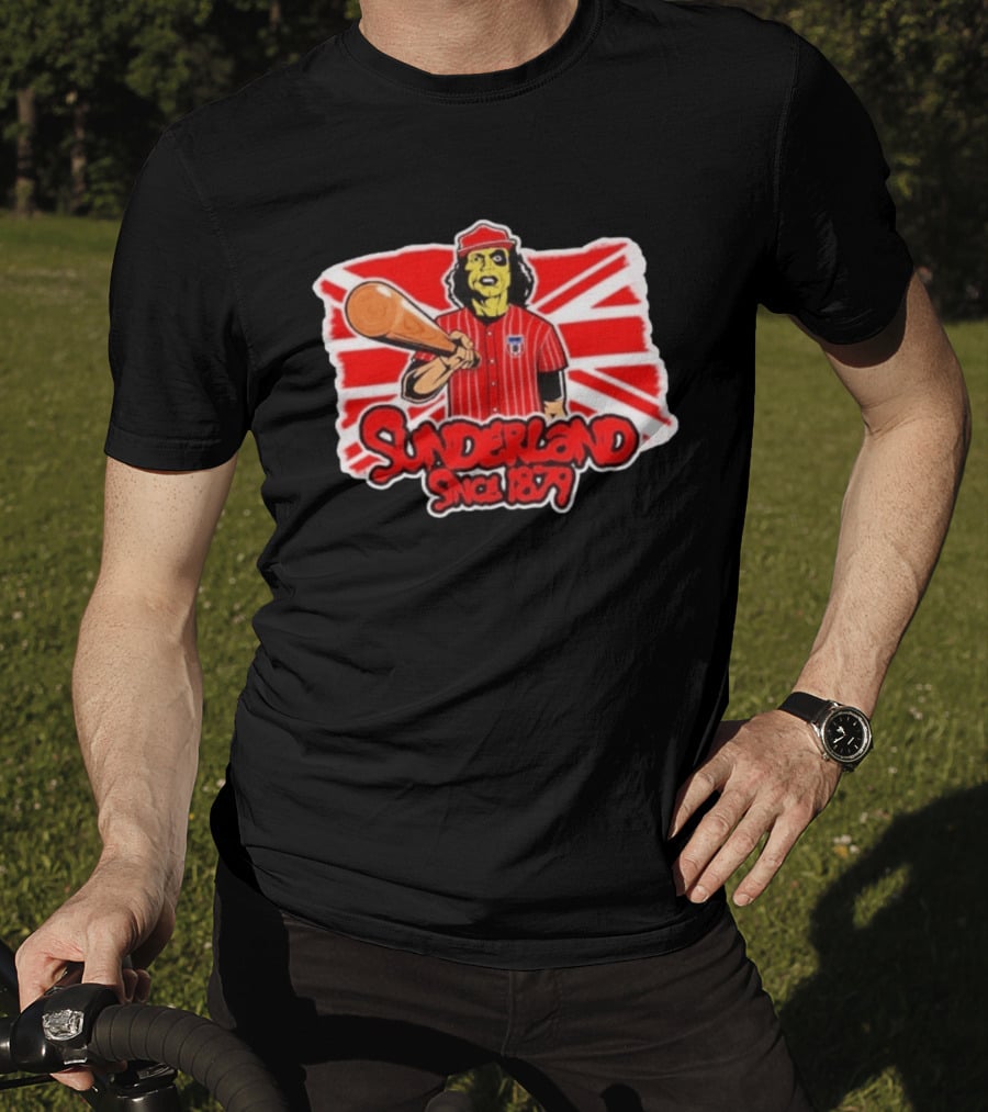 Sunderland Since 1879 Warrior Football Soccer Union Jack T-Shirt