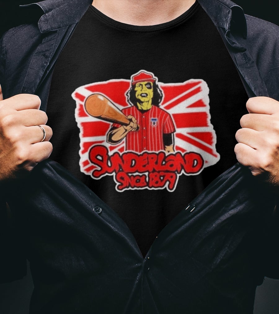 Sunderland Since 1879 Warrior Football Soccer Union Jack T-Shirt