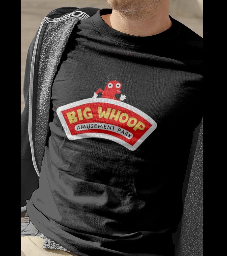 Big Whoop Amusement Park Secret Of Monkey Island T-Shirt