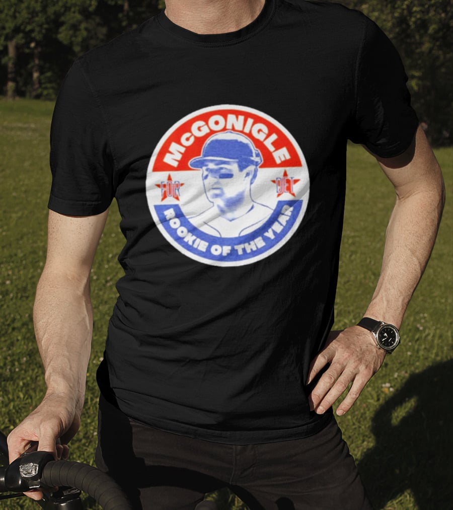 Kevin McGonigle Rookie Of The Year Detroit Baseball Stars T-Shirt