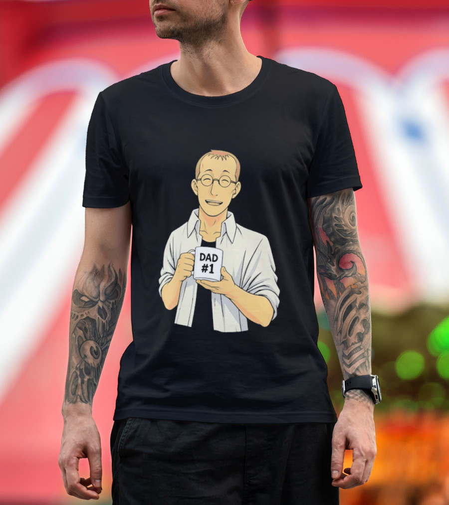 Fatherhood Number 1 Dad T-Shirt