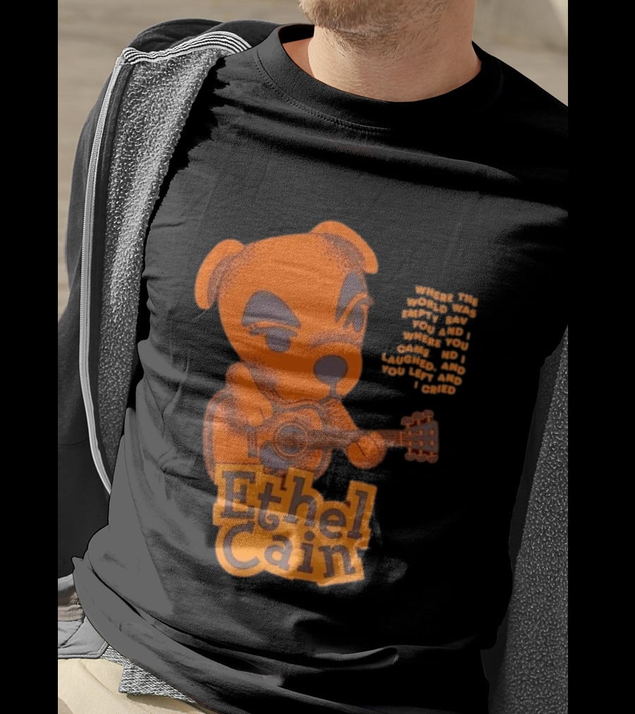 Ethel Cain K.K. Slider Inspired Graphic With Guitar T-Shirt
