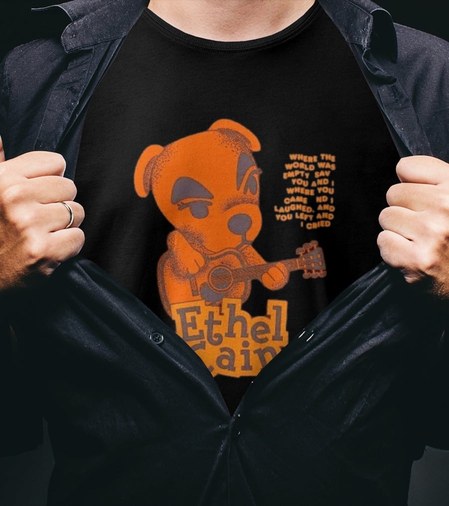 Ethel Cain K.K. Slider Inspired Graphic With Guitar T-Shirt